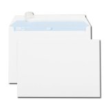Boîte de 250 enveloppes Blanches auto-adhésives 100g qualité+ format C4 229x324mm 3250