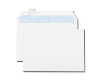 Enveloppe gpv c4 229x324mm 90g adhésive fermeture rapide sécurisée définitive blanche boîte 250 unités