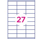 Étiquettes office star 70 x 31 mm multi-usage boîte de 2700
