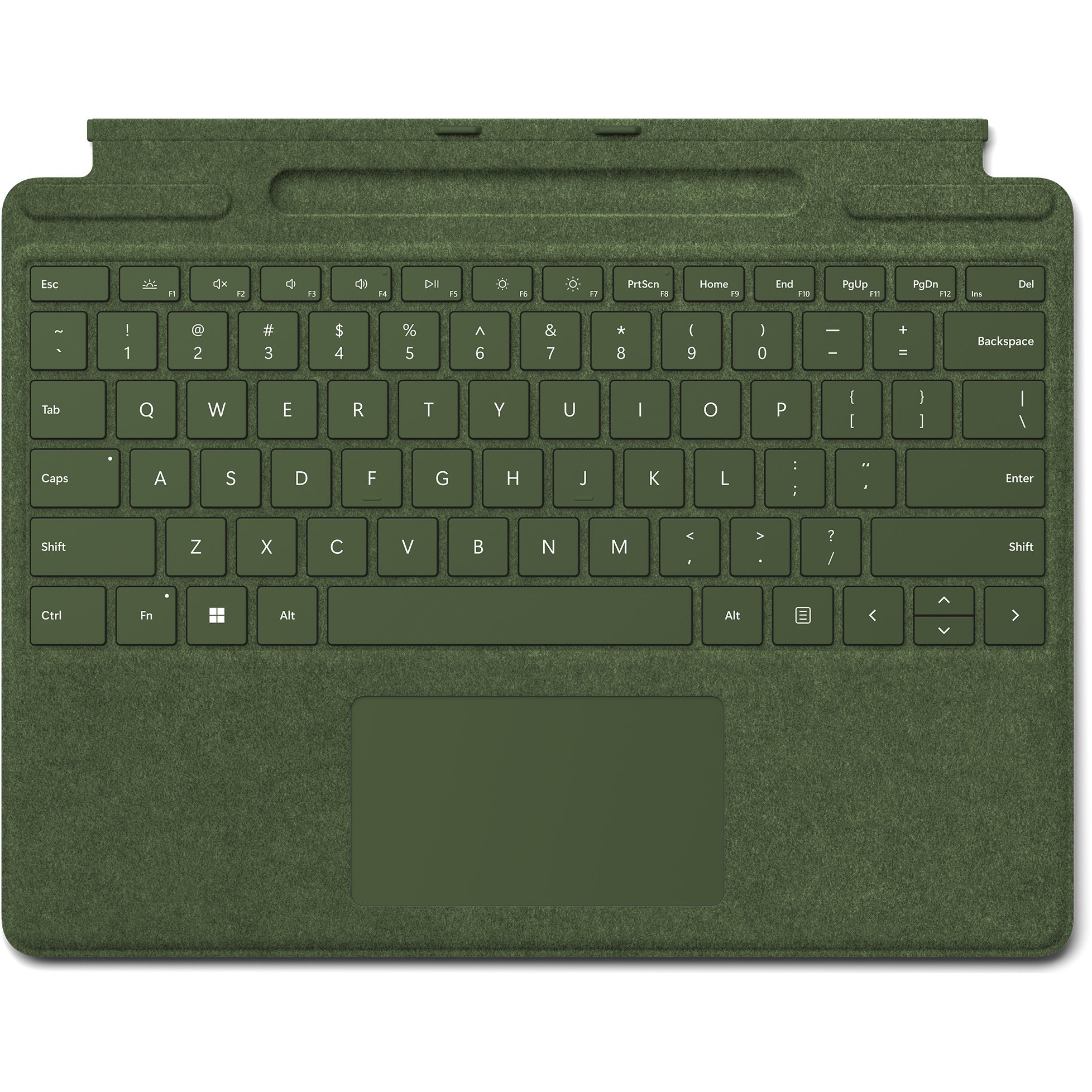 Microsoft Surface Pro Keyboard QWERTY Italian Microsoft Cover port Green