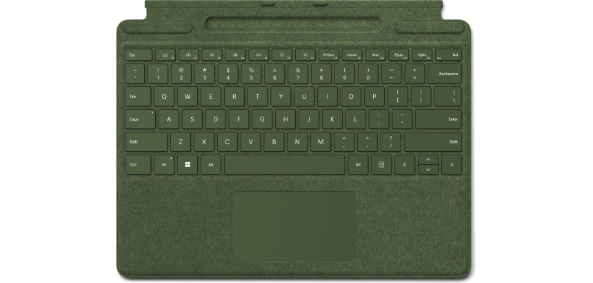 Microsoft Surface Pro Keyboard QWERTY Italian Microsoft Cover port Green