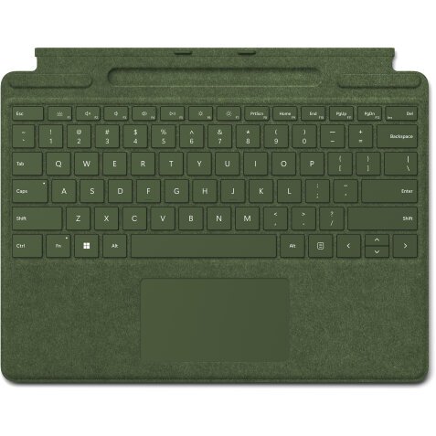 Microsoft Surface Pro Keyboard AZERTY Français Microsoft Cover port Vert