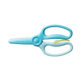 Ciseaux d'entrainement ambidextre 3 ans + 13 cm coloris bleu