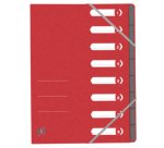 Trieur standard Oxford A4 8 positions couverture carte assortis