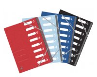 Trieur standard Oxford A4 8 positions couverture carte assortis
