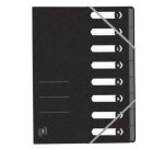 Trieur standard Oxford A4 8 positions couverture carte assortis