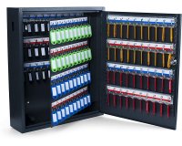 Armoire à clés Deluxe, pour 150 clés, gris foncé