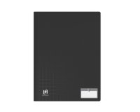 Protège-documents Oxford Memphis A4 60 vues / 30 pochettes couverture polypro noir