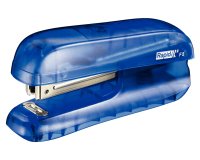 Agrafeuse mini rapid f5 40x28x95mm 10 feuilles agrafes nº10 coloris bleu