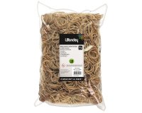 Bracelet caoutchouc sign étroit 80x1.5mm sachet 1kg