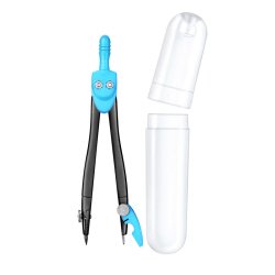 Compas métal spécial trousse avec étui
