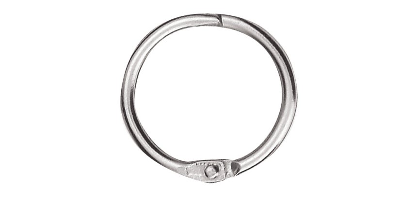 Anneaux brisés, diamètre intérieur: 30 mm, en métal