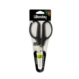Ciseaux wonday robust 17cm lames acier inox bouts        pointus anneaux symetriques