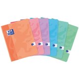 Cahier touch Oxford scolaire agrafe 170x220 96pages seyes assorti