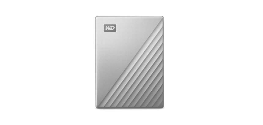 Western Digital My Passport WDBGKC0060BSL-WESN disque dur externe 6 To 2.5" USB Type-C 3.2 Gen 1 (3.1 Gen 1) Argent