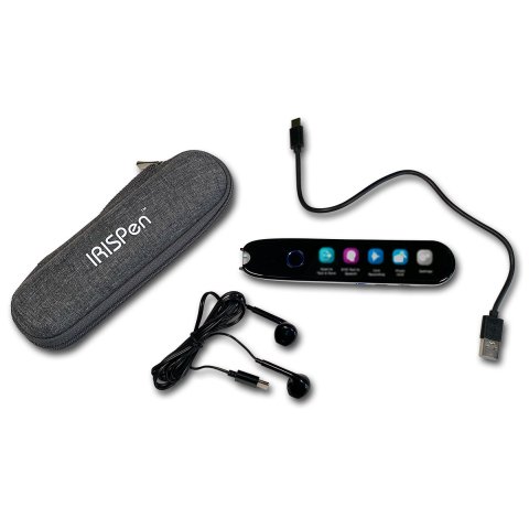I.R.I.S. IRISPen Reader 8 Lápiz escáner Negro, Blanco