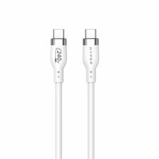 HYPER HJ4002WHGL cable USB 2.0 2 m USB C Blanco