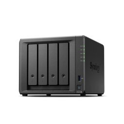 Synology DiskStation DS923+ serveur de stockage NAS Tower Ryzen Embedded R1600 4 Go DDR4L 0 To DiskStation Manager Noir