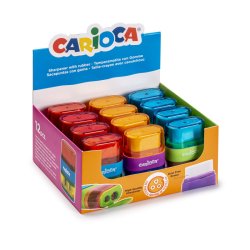 Carioca 43108 pencil sharpener Manual pencil sharpener Multicolour