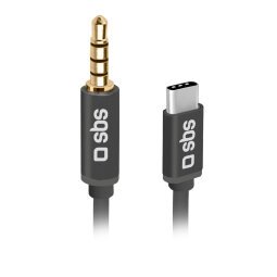 SBS Câble USB adaptateur audio USB-C - Jack 3,5 mm