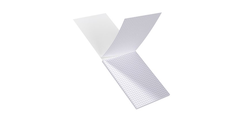 Fiche bristol non perforées A6 5 x 5 blanc Oxford - Bloc de 30