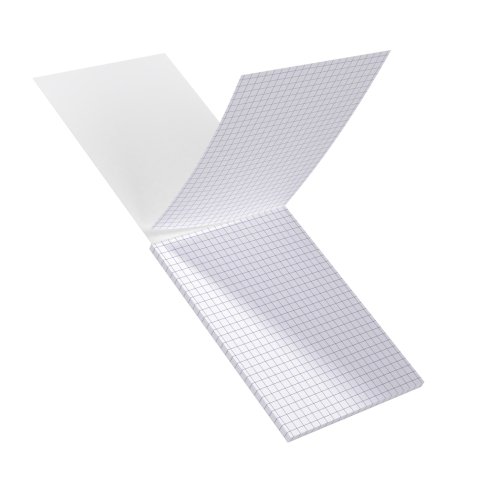 Fiche bristol non perforées A6 5 x 5 blanc Oxford - Bloc de 30