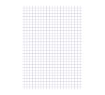 Fiche bristol non perforées A6 5 x 5 blanc Oxford - Bloc de 30