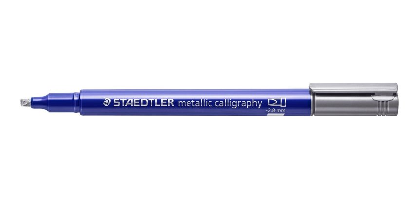 Marqueur permanent metallic calligraphy