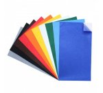 Feutrine adhesive sodertex 180gm2 1mm 250x450mm 10       coupons coloris assortis