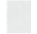 Pochettes perforées Esselte A4 polypropylène 4/100e lisse - Boîte de 100