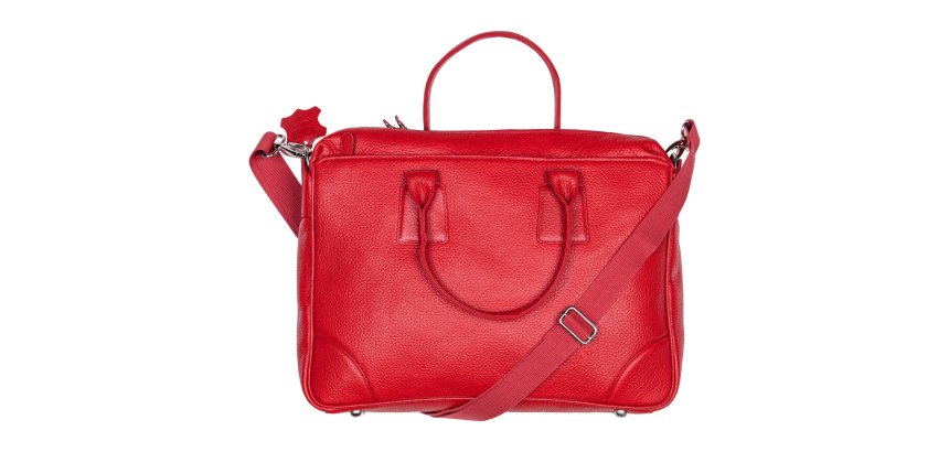 Quo Vadis - Sacoche cabas - Goya - 38x29x7 cm - Cuir pleine fleur de vachette - 2 compartiment(s) - Avec bandoulière et poignée