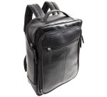 Quo Vadis - Sac à dos - Rangers - 43x30x14 cm - Cuir pleine fleur de buffle - 2 compartiment(s) - Avec bretelles et poignée