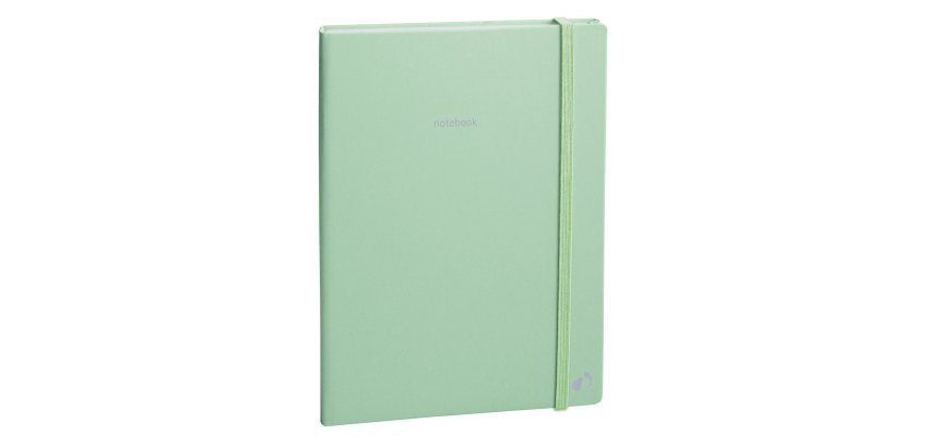 Quo Vadis - Carnet de notes - Pastel - Vert clair - Pages Lignées - 15x21 cm