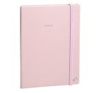 Quo Vadis - Carnet de notes - Pastel - Rose clair - Pages Lignées - 15x21 cm