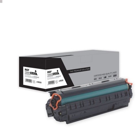 Cartouche compatible laser noir HP CE285A, Canon CRG125, 325, 725, 925, L1-HT285