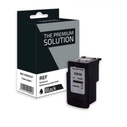 Cartouche compatible jet d'encre tête imp. noir Canon PG510 BK/2970B001, C8C510V2