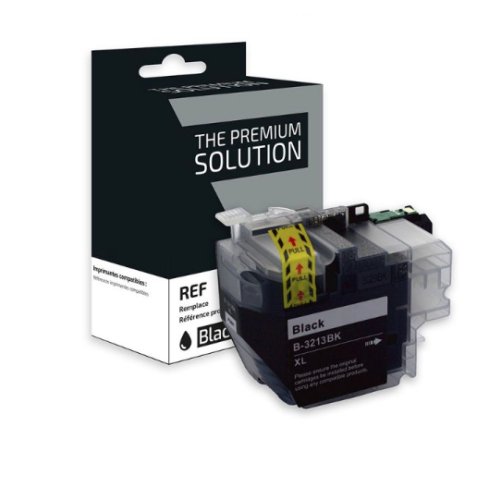 Cartouche compatible jet d'encre noir Brother LC3213 C8B3213B