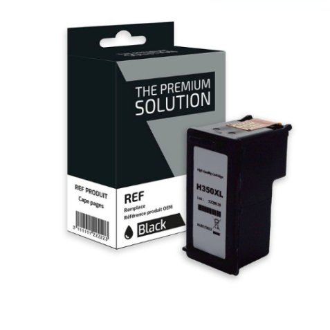 Cartouche compatible jet d'encre tête imp. noir HP CB336EE, C8H350XL