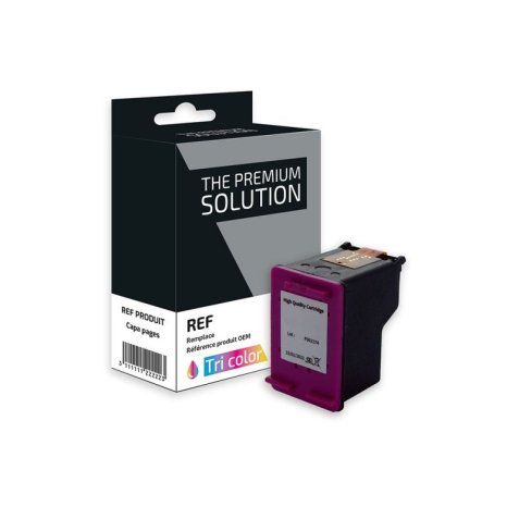 Cartouche compatible jet d'encre tête imp. tricolor cmy HP F6U67AE, C8H302CLXL