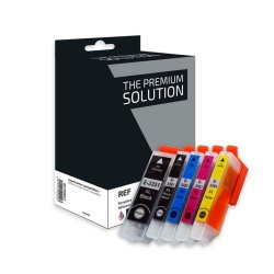 Pack de 5 cartouches jet d'encre compatibles Epson T3357 - Orange B8E33XL_PACK
