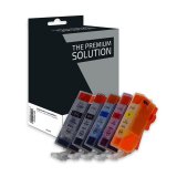 Cartouche compatible jet d'encre NCMJ photo Canon PGI-520 / CLI-521, B8C520/521B/CLR