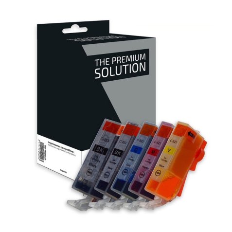 Cartouche compatible jet d'encre NCMJ photo Canon PGI-520 / CLI-521, B8C520/521B/CLR