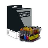 Cartouche compatible jet d'encre noir cyan magenta jaune Brother LC223, B8B223B/CL