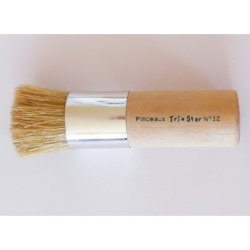 Pinceaux pochoir n° 12 - diamètre 30 mm