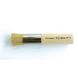Brosse pour pochoir nº6 diamètre 15mm
