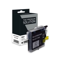 Cartouche compatible jet d'encre noir Brother LC980/LC1100B, C8B980/1100B