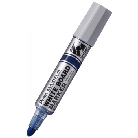 Marqueur effaçable Pentel Maxiflo pointe ogive 1,5 mm bleu