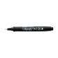 Stylo calligraphie pointe fibre 1mm. Coloris Noir