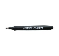 Marqueur artline calligraphie largeur trait 3mm pointe fibre encre base eau sans xylène prise ergonomique coloris noir