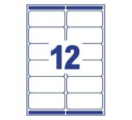 Etiquette d'adresse, 99,1 x 42,3 mm, blanc